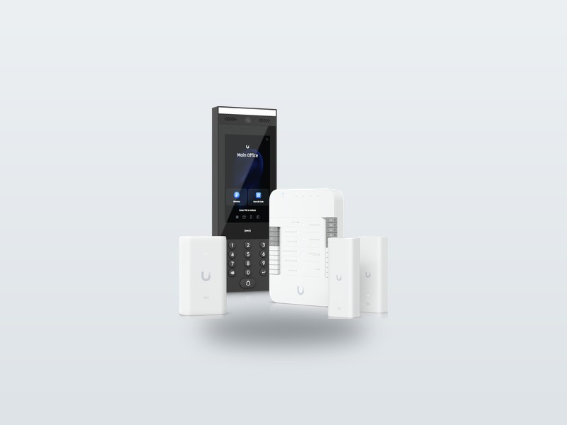 UniFi Access toegangscontrole-set voor bedrijfspanden